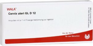 Wala Cervix uteri GL D12 10 x 1 ml Ampullen