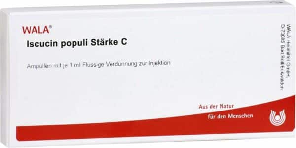 Wala Iscucin populi Stärke C 10 x 1 ml Ampullen