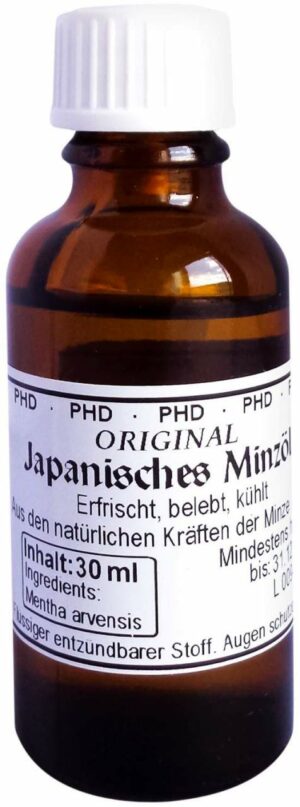 Japanisches Pfefferminzoel 30 ml