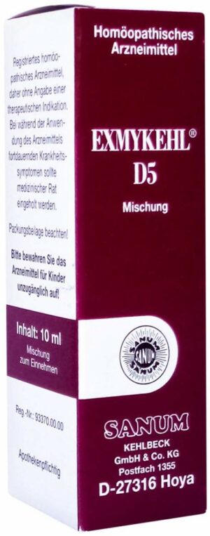 Exmykehl D 5 10 ml Tropfen zum Einnehmen 10 ml