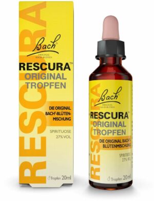 Bach Original Rescura mit Alkohol 20 ml Tropfen