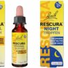 Sparset Bach Original Rescura alkoholfrei 10 ml Tropfen + Rescura Night Tropfen alkoholfrei 10 ml