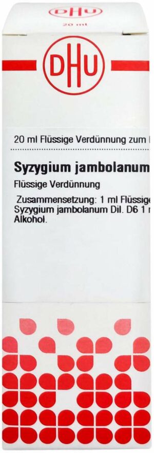Syzygium Jambolanum D 6 Dilution