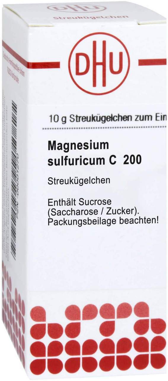 Magnesium Sulfuricum C 200 10 G Globuli