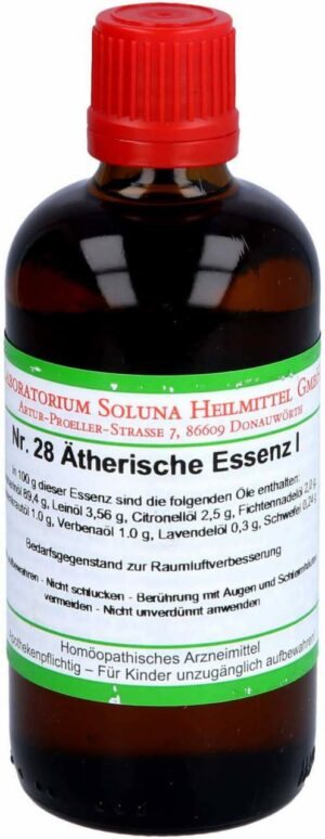 Ätherische Essenz I Nr. 28 100 ml