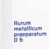 Weleda Aurum metallicum präparatum D6 50 g Trituration