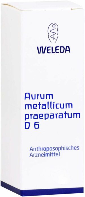 Weleda Aurum metallicum präparatum D6 50 g Trituration