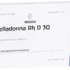 Weleda Belladonna Rh D30 Ampullen 8 x 1 ml