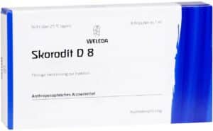 Weleda Skorodit D8 8 x 1 ml Ampullen