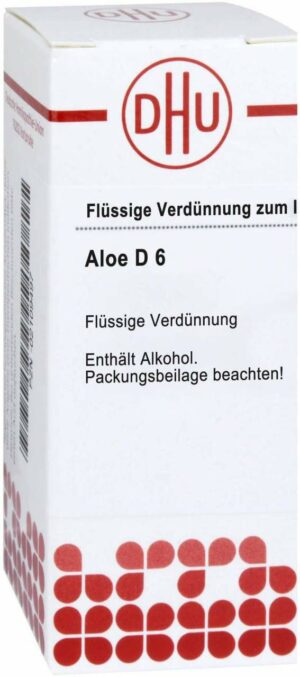 Aloe D 6 20 ml Dilution