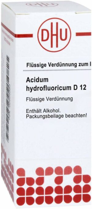 Acidum Hydrofluoricum D 12 Dilution 20 ml