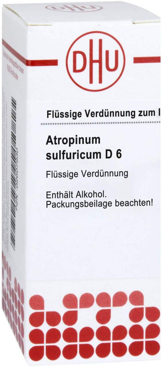 Atropinum Sulfuricum D 6 Dilution 20 ml