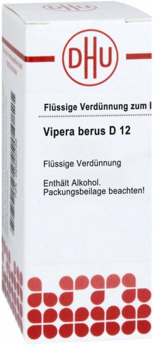 Vipera Berus D 12 Dilution