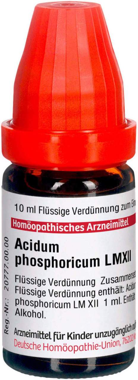 Lm Acidum Phosphoricum Xii Dilution 10 ml