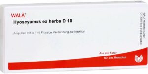 Wala Hyoscyamus ex herba D10 10 x 1 ml Ampullen