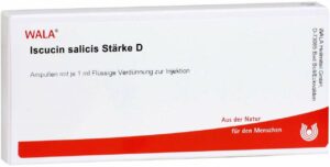 Wala Iscucin salicis Stärke D 10 x 1 ml Ampullen