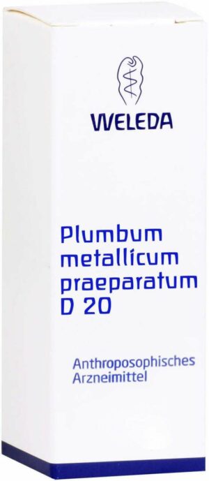 Weleda Plumbum Metallicum Praep. D20 Trituration  20 g