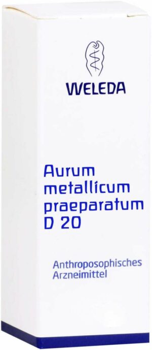 Weleda Aurum metallicum präparatum D20 50 g Trituration