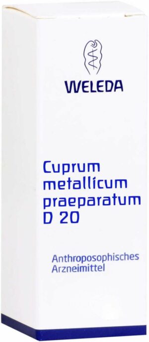 Weleda Cuprum Metallicum Praep. D20 20 g Trituration