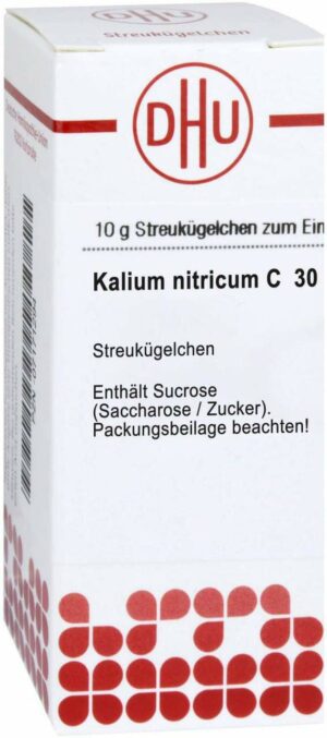 Kalium Nitricum C 30 10 G Globuli