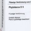 Phytolacca D 5 20 ml Dilution