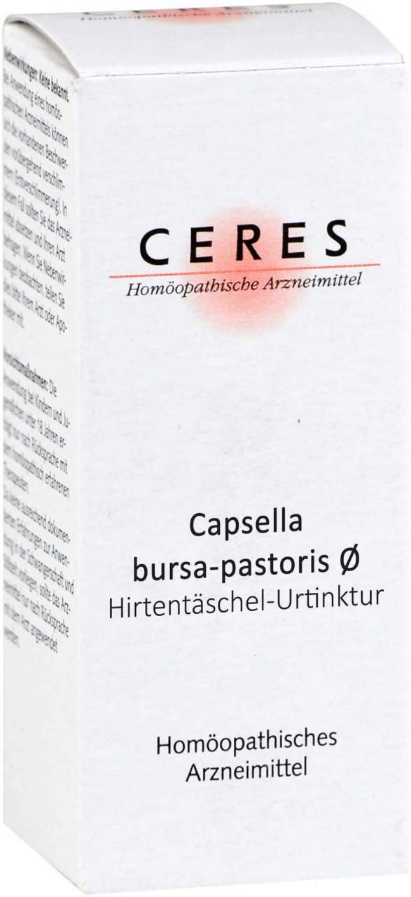 Ceres Capsella Bursa Pastoris 20 ml Urtinktur