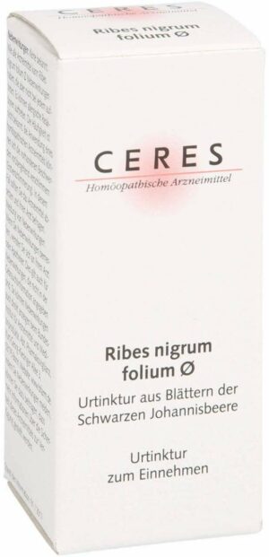 Ceres Ribes Nigrum Folium Urtinktur