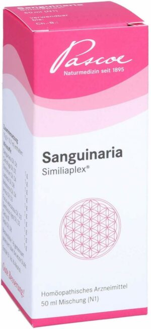 Sanguinaria Similiaplex 50 ml Mischung