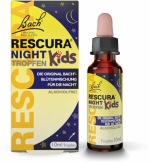 Bachblüten Original Rescura Night Kids Tropfen alkoholfrei 10 ml