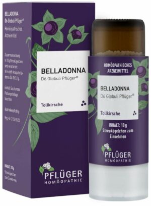 Belladonna D6 Globuli Pflüger 10 g