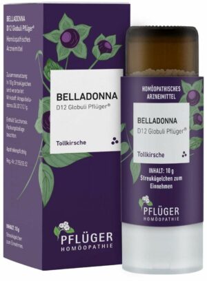 Belladonna D12 Globuli Pflüger 10g