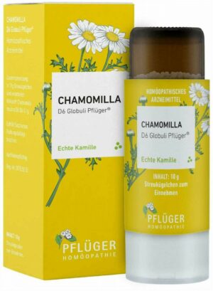 Chamomilla D6 Globuli Pflüger 10 g