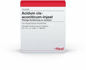 Acidum Cis Aconiticum Injeel 10 Ampullen
