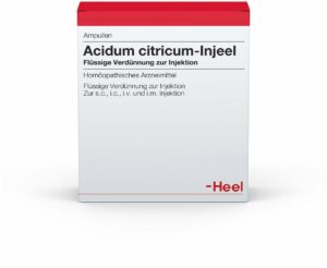 Acidum Citricum Injeel Ampullen 10 Ampullen