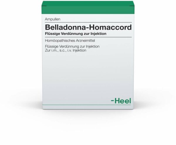 Belladonna Homaccord Ampullen 10 Ampullen