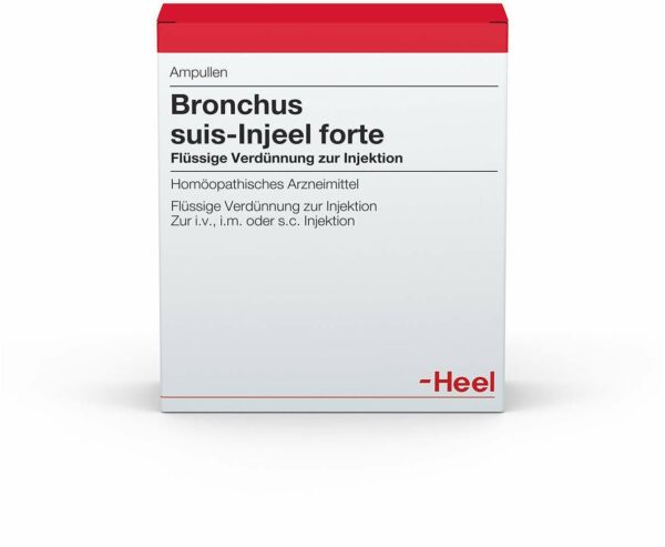 Bronchus Suis Injeel Forte 10 Ampullen