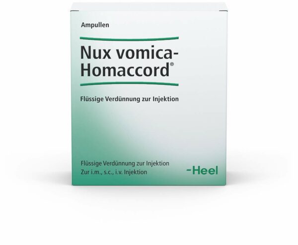 Nux Vomica Homaccord 100 Ampullen
