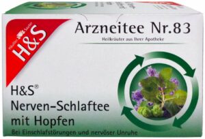 H&S Nerven - und Schlaftee mit Hopfen 20 Beutel