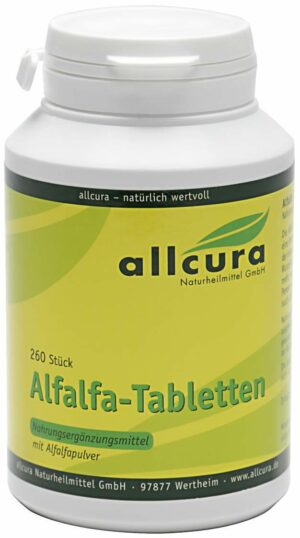 Alfalfa Tabletten