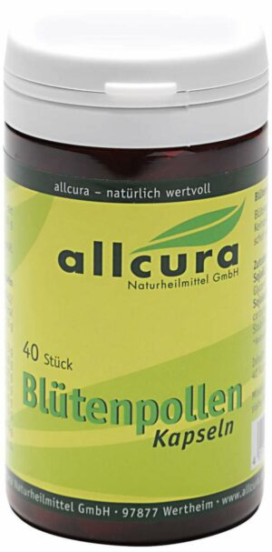 Blütenpollen 40 Kapseln