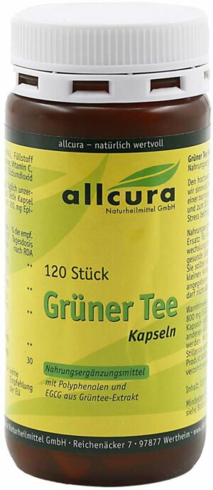 Grüner Tee 120 Kapseln