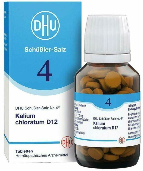 Biochemie Dhu 4 Kalium Chloratum D12 200 Tabletten
