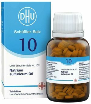 Biochemie DHU 10 Natrium sulfuricum D6 420 Tabletten