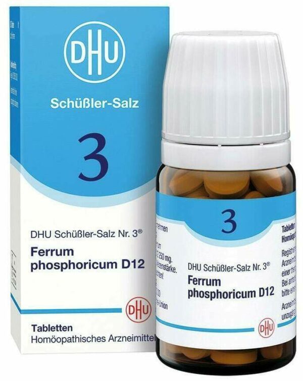 Biochemie DHU 3 Ferrum phosphoricum D12 80 Tabletten