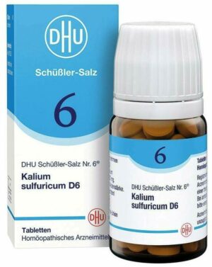 Biochemie DHU 6 Kalium sulfuricum D6 80 Tabletten