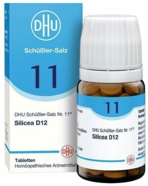 Biochemie DHU 11 Silicea D12 80 Tabletten