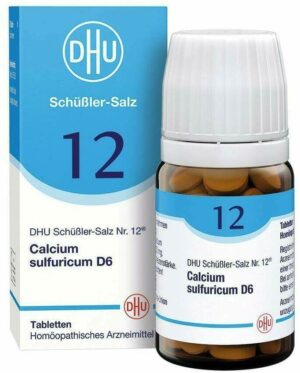 Biochemie DHU 12 Calcium sulfuricum D6 80 Tabletten