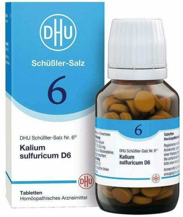 Biochemie DHU 6 Kalium sulfuricum D6 200 Tabletten