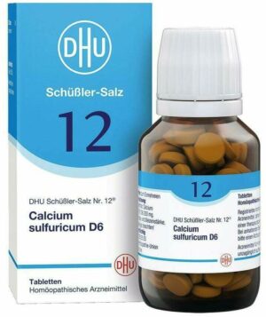 Biochemie DHU 12 Calcium sulfuricum D6 200 Tabletten