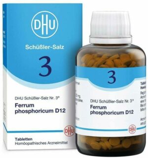 Biochemie DHU 3 Ferrum phosphoricum D12 900 Tabletten